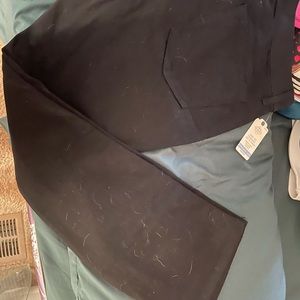 St. John’s bay straight leg black jeans